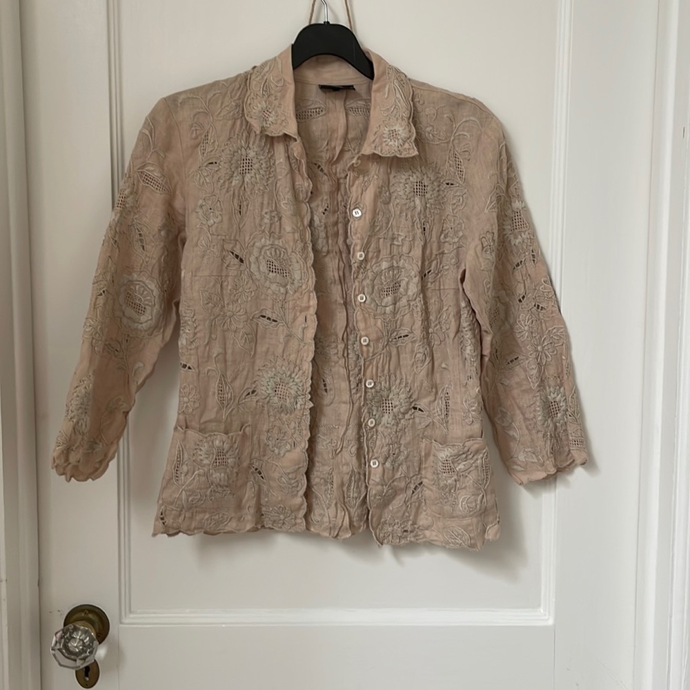 Bogner embroidered jacket/shirt
